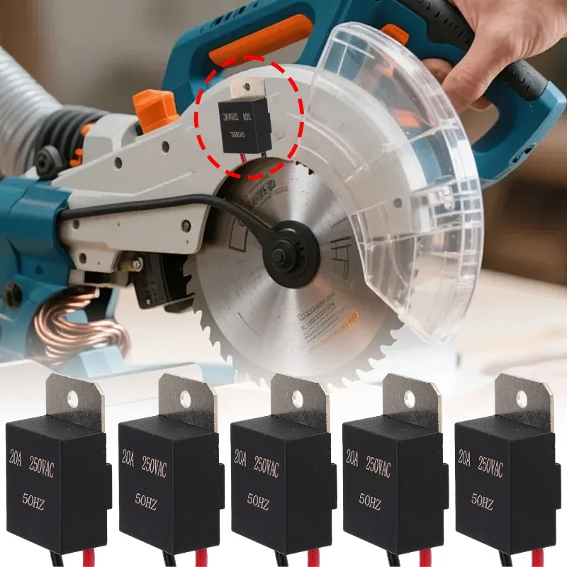230V Soft Start Drive Module Soft Start 20A Soft Starter Angle Grinder Power Tools Cutting Machine Slotting Saw Starter Switch