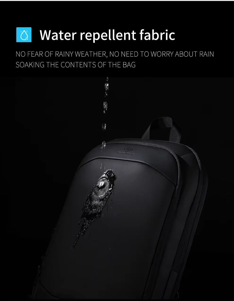 HK High-Quality Business Commuter Backpack Expandable Waterproof Laptop Backpack Men’s Large-Capacity Business Travel Backpack