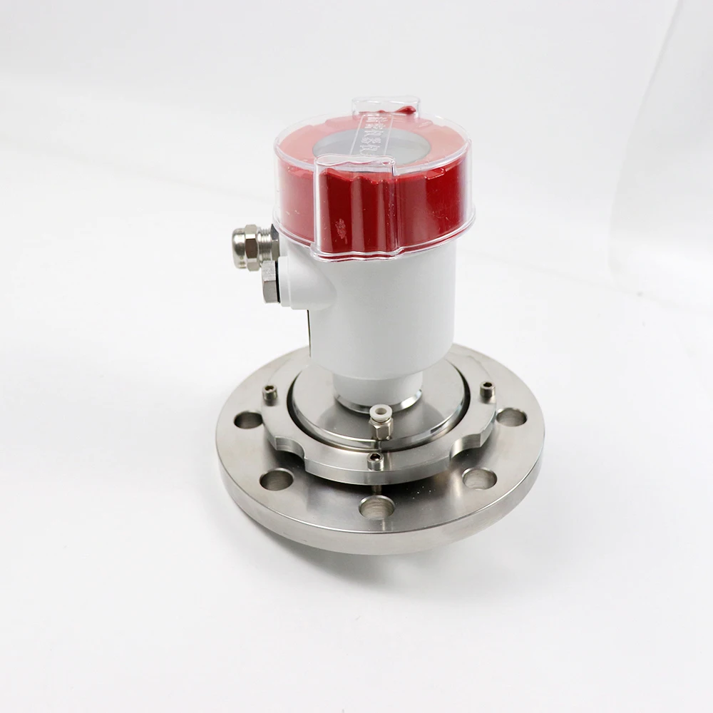 Picture 6: Anti Corrosive Stainless Steel Rs485 Lcd Display radar Level Sensor Meter Transmitter for Grain Solid Paint with Level Indicator