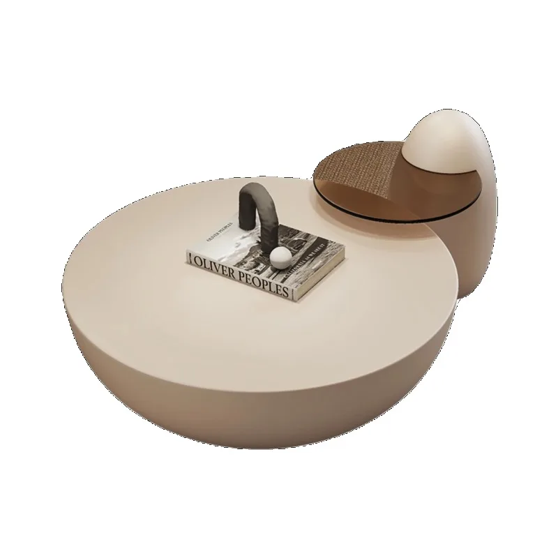 

Round coffee table living room