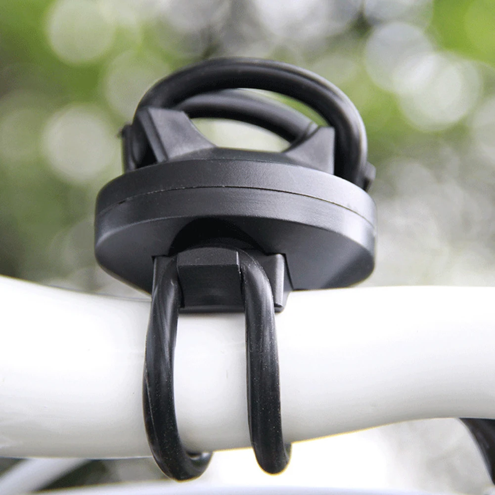 2 Pcs/set Gel Band For Bicycle Headlight Rear Lamp Handlebar Post Mount LED Light Quality Silicone Gel, Weather Durable