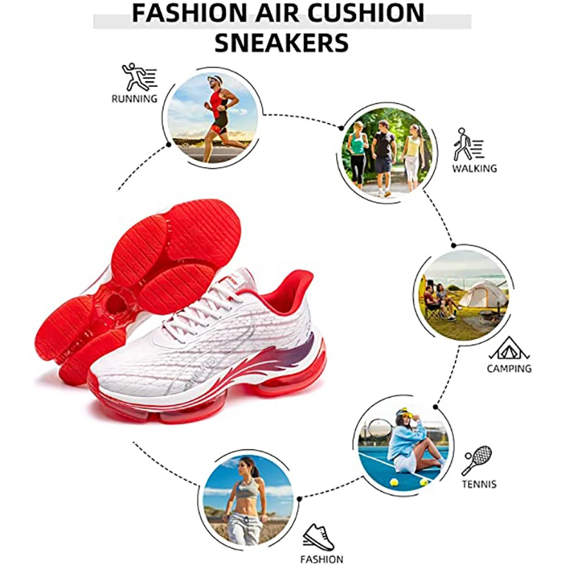 ONEMIX 2023 Outdoor Jogging Women Running Shoes Super Light Outdoor Athletic Height Increase Sneakers Elevator Shoes Female