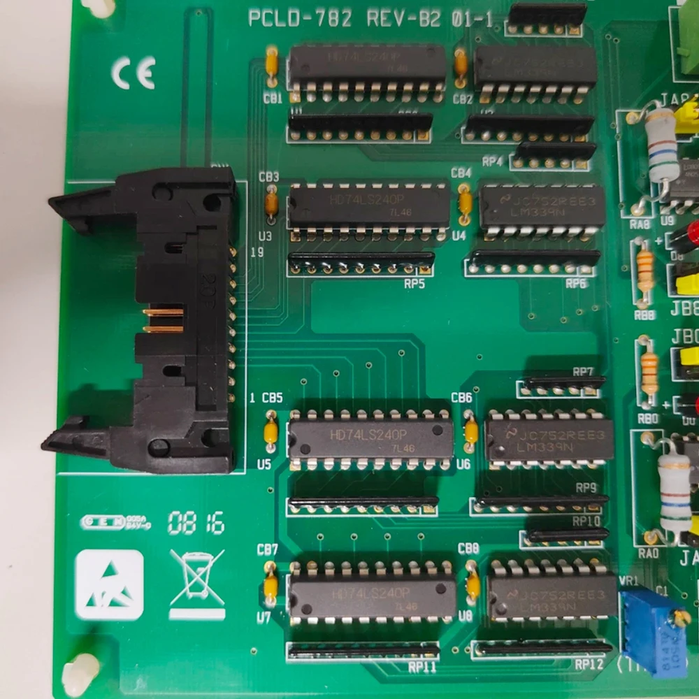 16-Channel Optical Isolated Digital Input D/I Board For Advantech PCLD-782 REV-B2