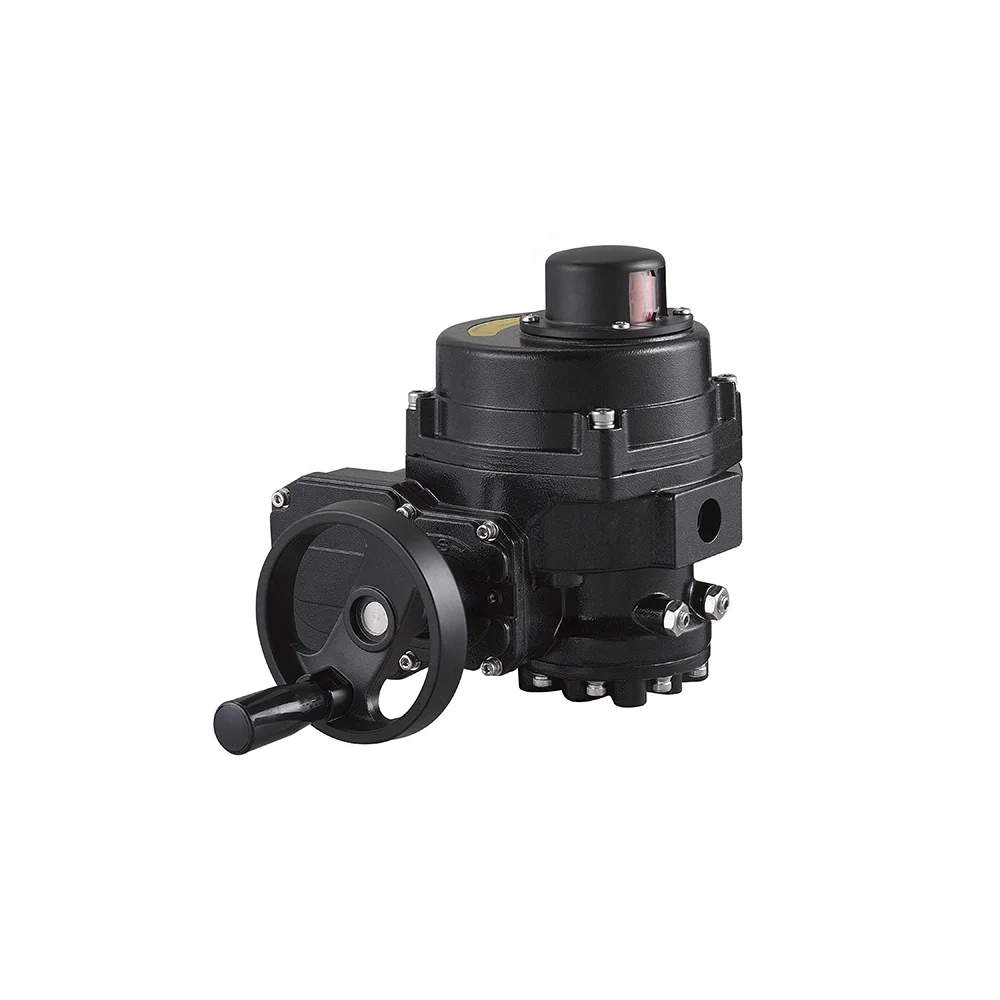 

HOM Electrical Actuator Torque 100NM on Off Type with Cast Steel Flap Valve Quator-turn ,planetary Gear