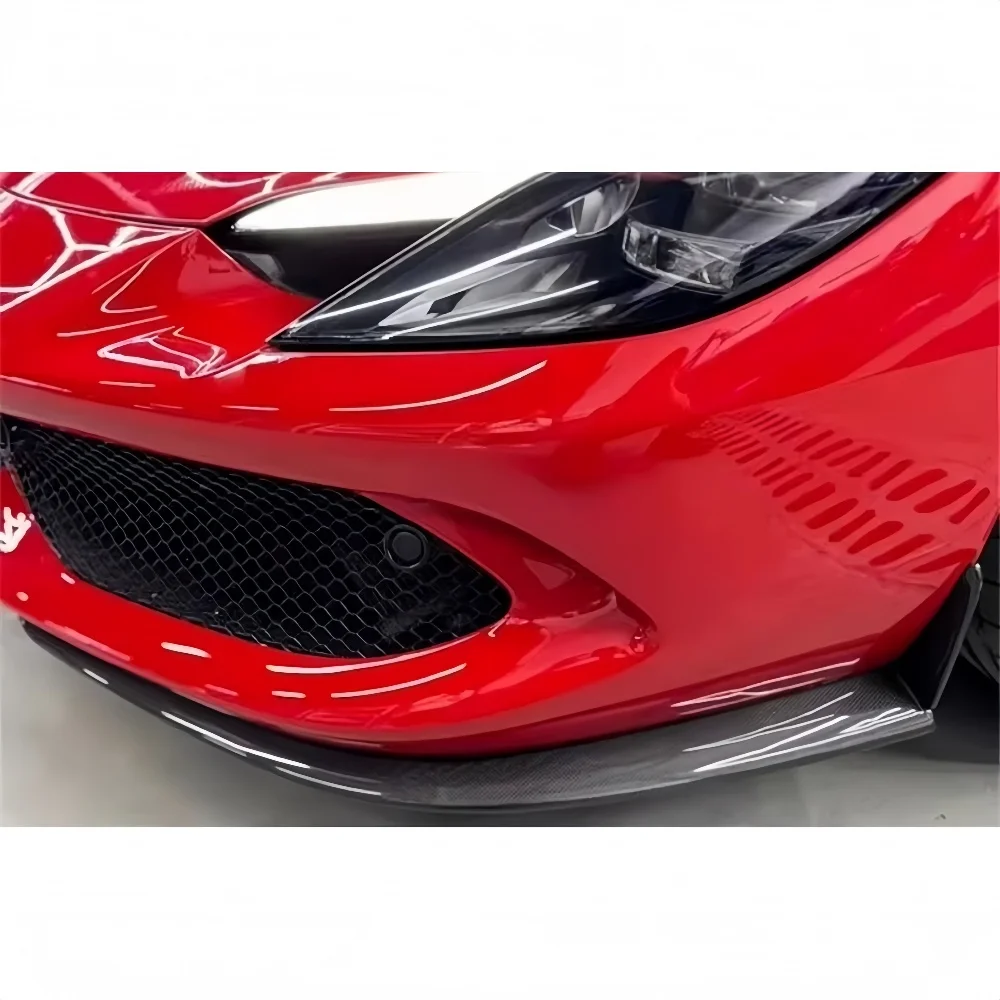 Углепластиковые угловые элементы переднего диффузора в стиле OEM для тюнинга Ferrari 296 GTB
