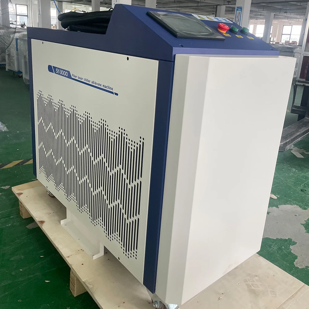 آلة تنظيف ألياف الليزر 1500 واط 3000 واط مصدر ليزر BWT SUP22C رأس تنظيف ليزر محمول للمهنيين في تنظيف المعادن #6