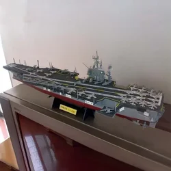 1/500 Aircraft Carrier Model U.S. Navy Nimitz-class Nuclear-powered Aircraft Carrier Model Kit Handmade Ship Model Assembly Kit