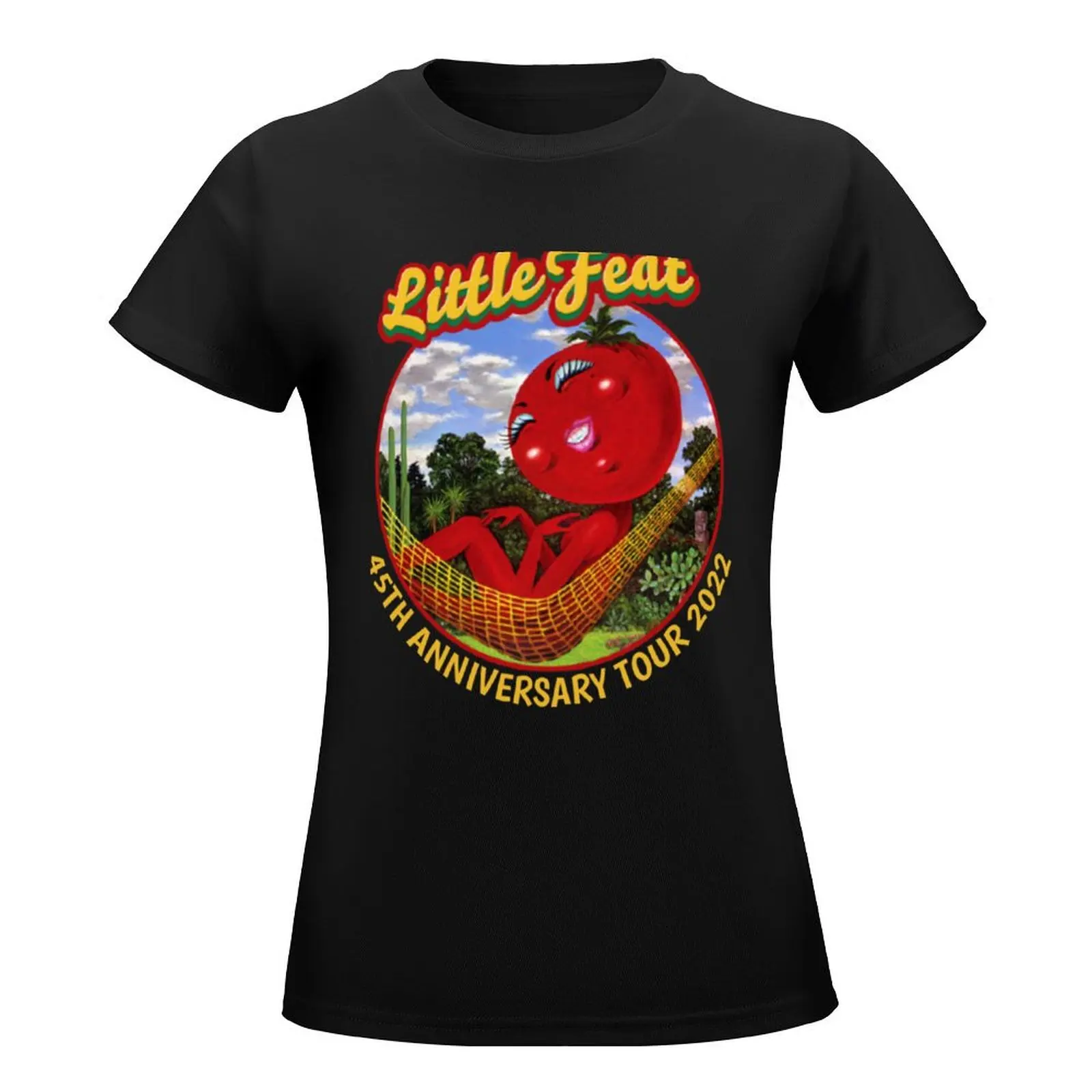 TOUR 2022 LITTLE FEAT 45TH ANNIVERSARY T-Shirt Aesthetic clothing summer tops western t-shirt dress for Women