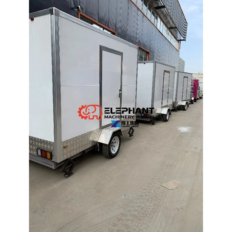 2026 Original Luxury Portable Restroom Trailer for Portable Toilet Container with Tailored Colors for Trailer Applications