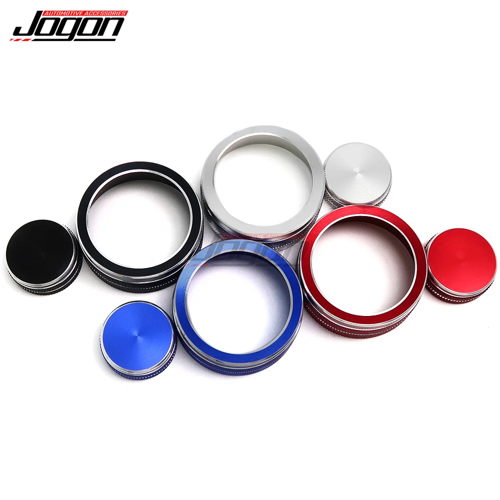 For Infiniti Q50 2021 2022 2023 Car Multimedia Knob Ring Volume Decoration Ring Knob Cover Sticker Car Interior Accessories