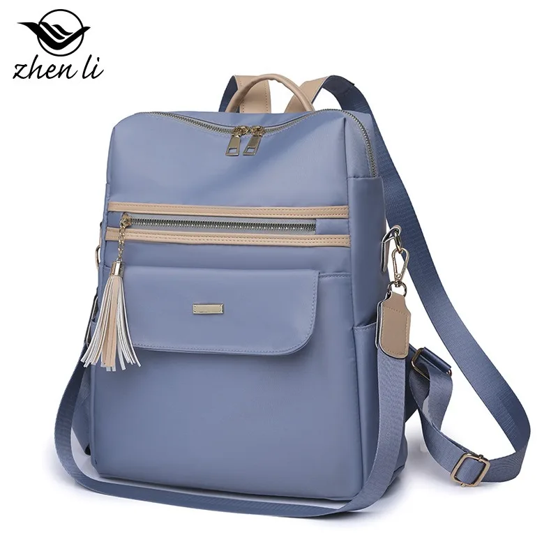 

2026 Urban Minimalist Oxford Cloth Women Backpack Ins Style Small Female Daypack Fashion Casual Shoulder Bag for Ladies