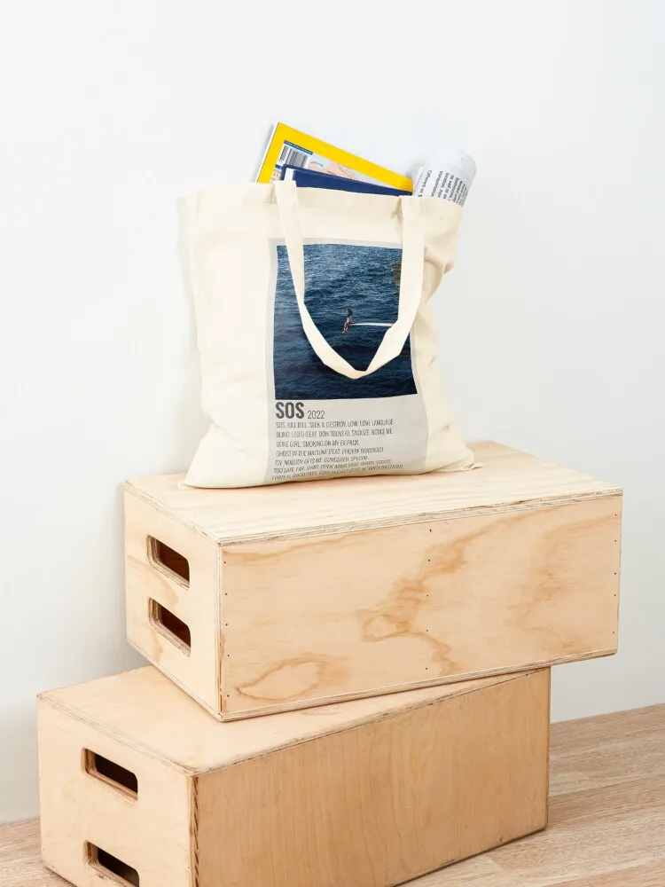 sza sos album Tote Bag shopper bags for women shopper bag women canvas sac pour femme Handbags women