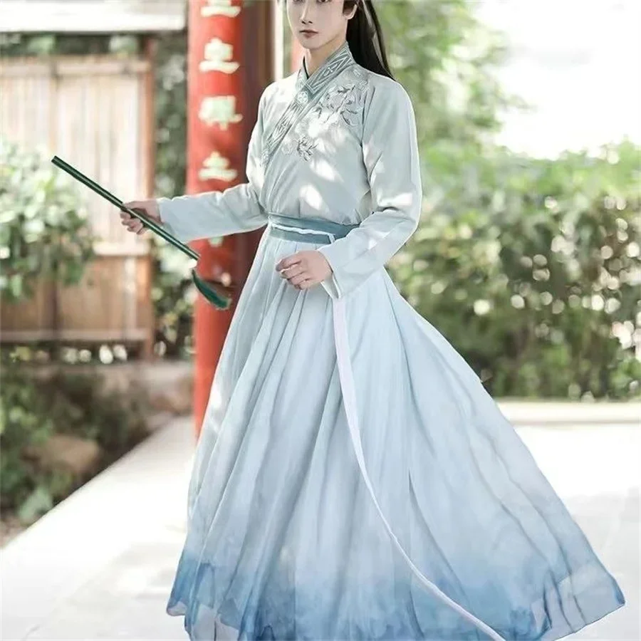 プラスサイズ-3xl-漢服-メンズ-古代中国漢服セット-男性コスプレ衣装-夏パーティー-漢服-黒衣装-男性用-大きいサイズ-2xl-xl