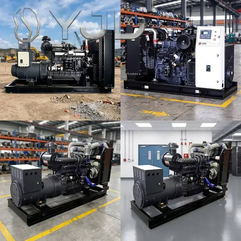 YJD Factory High Quality 520kW/650kVA Diesel Generator 3 Phase 400/230V 50Hz diesel Generator Set for Industrial