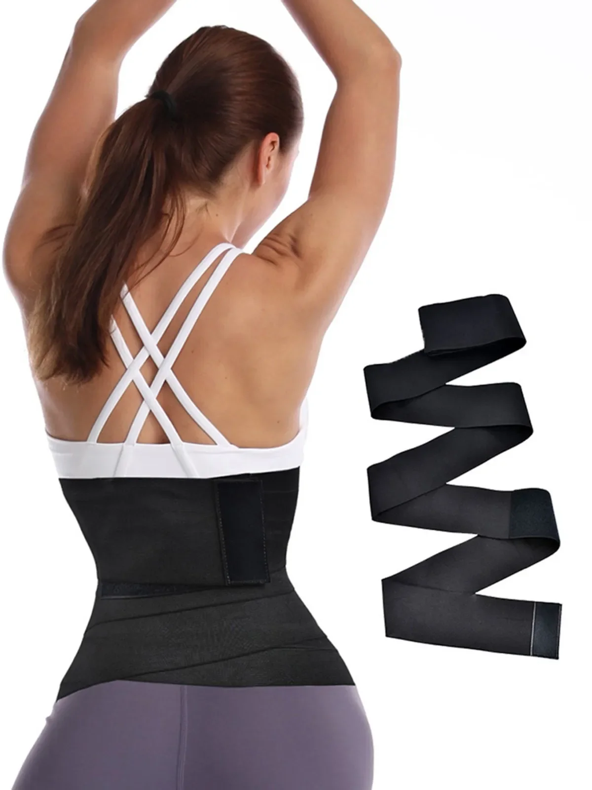 Tummy Girdle Trainer Back Brace Shapewear สําหรับ Lower Back Pain Relief - Body Shaper Faja Colombiana Mujer