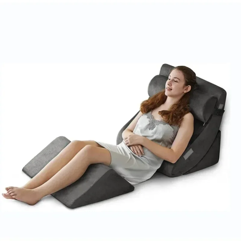 Wedge Pillow For Sleeping 4 Pieces Orthopedic Bedcheap And Fine