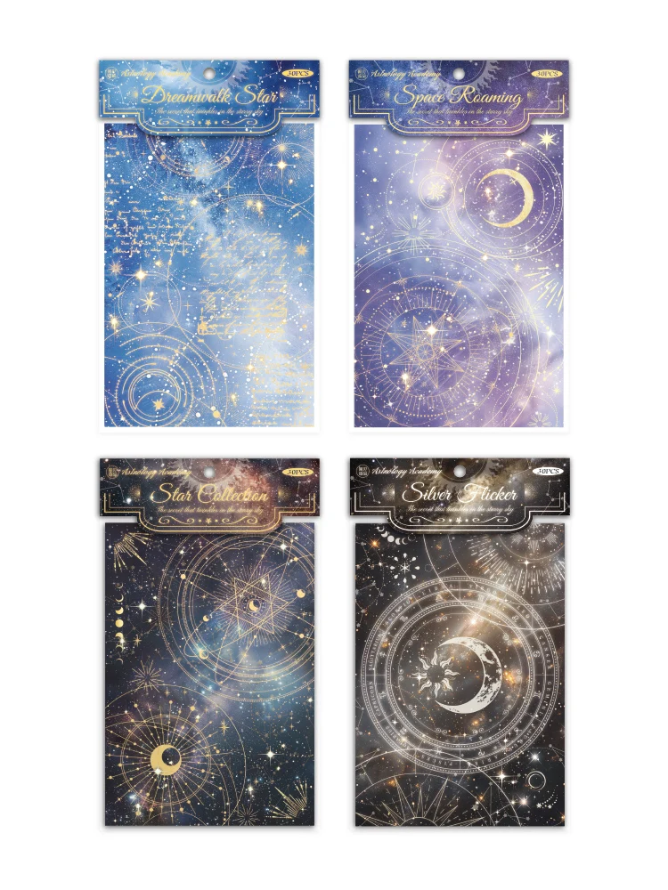 Imagem -06 - Zhan Star Academy Series Papel Decorativo Bonito Adorável Retro Memo Pad Pcs por Lote