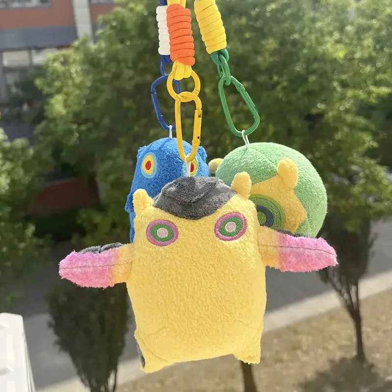 Jogo valorant gekko wingman mosh pit tonto kawaii bonito brinquedo de pelúcia bonecas chaveiro pingente periféricos presentes aniversário brinquedos