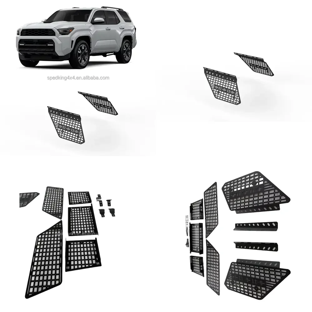Spedking Car Accessories EXTERIOR MOLLE STORAGE PANEL Roof Rack for 4Runner 2025