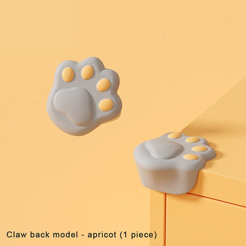 

Защитный чехол в форме кошачьей лапы, силиконовый защитный чехол для угла стола, милый мультяшный уголок для детской мебели