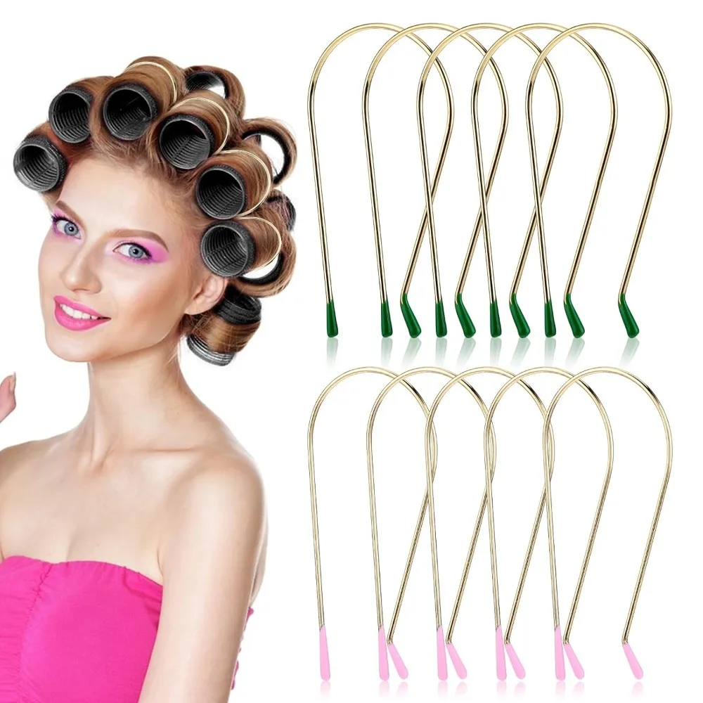 

U-clip Replacement Hot Curlers Clips 304 Stainless Steel Rollers Securing Hot Curler Replacement Clips Medium Small
