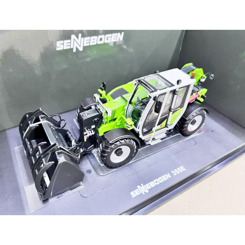 

Литой под давлением масштаб 1:32, сплав Sennebogen 355E, модель телескопического трактора, готовый продукт, имитация коллекции игрушек, подарок, статический дисплей