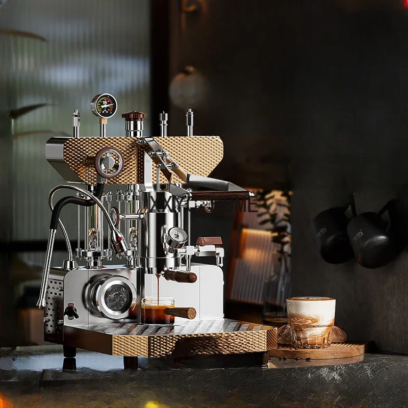 

Handpers Koffiemachine, Huishoudelijke Italiaanse Espresso, Commerciële Aleman Handmatige Variabele Druk Semi-Automatische