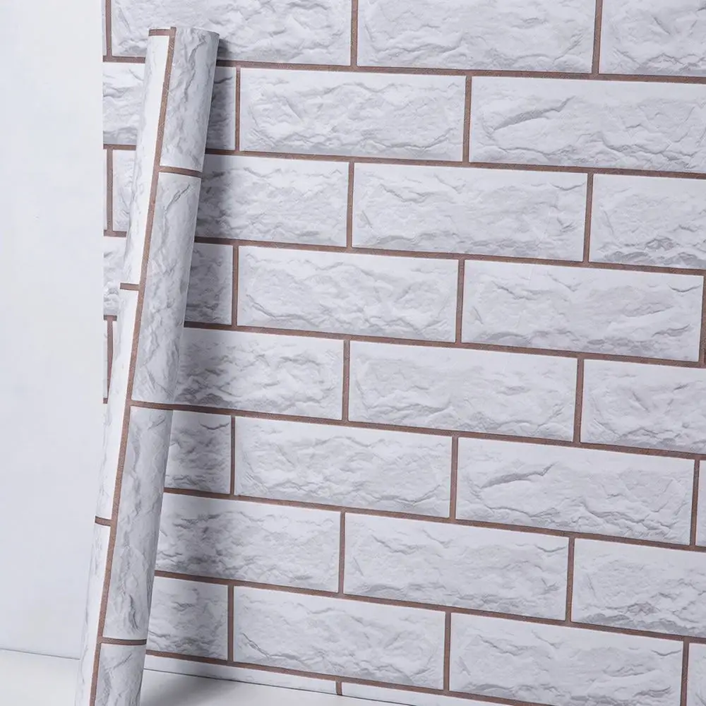 Modern Self Adhesive Wallpaper Waterproof Wall Sticker Home Renovation Bedroom Living Room Decorative Vinyl Wall Wrap