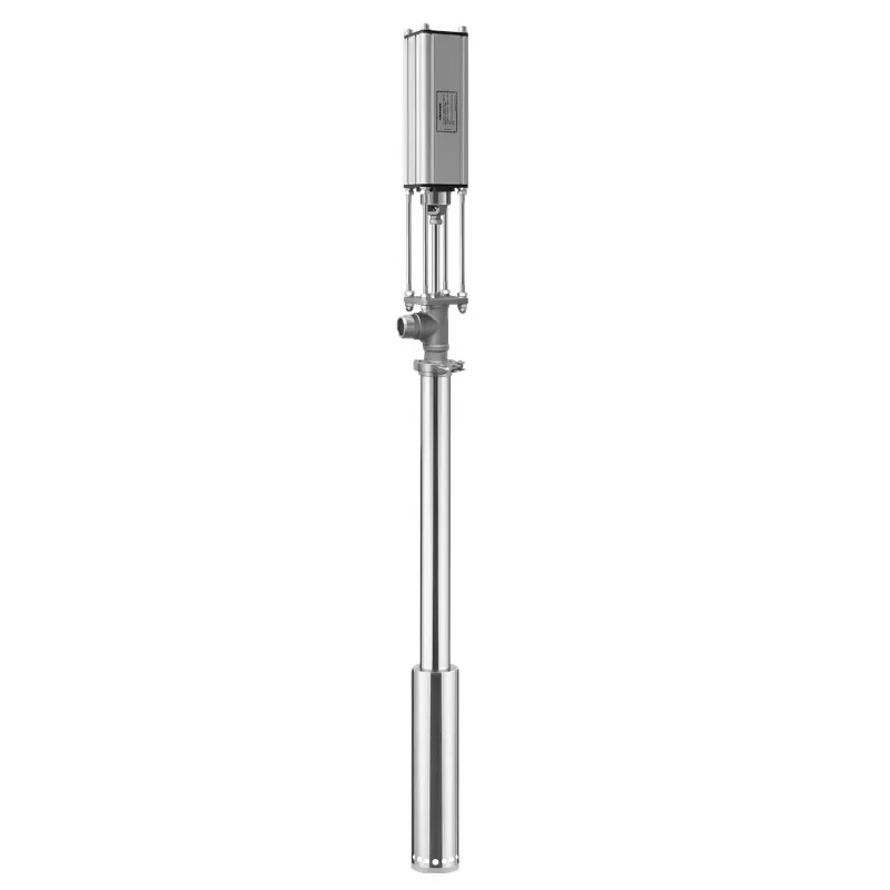

316 Stainless Steel Sanitary Pneumatic Plunger Pump for High Viscosity Fluids Air Operated Drum Pump