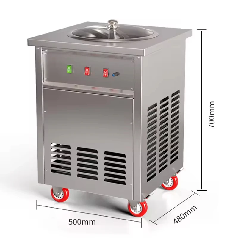 High Productivity Automatic Fried Ice Machine Porridge Ice Cream Ball Juicer Clear Tonic Fruit Juice Maker for Milk Raw Material