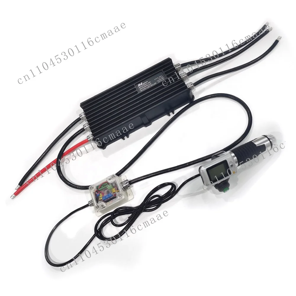 Electric Boat DIY Kit with 100KV 200KV 120116 Motor 500A ESC with Twist Throttle for Motorized Boats Jetski Catamaran