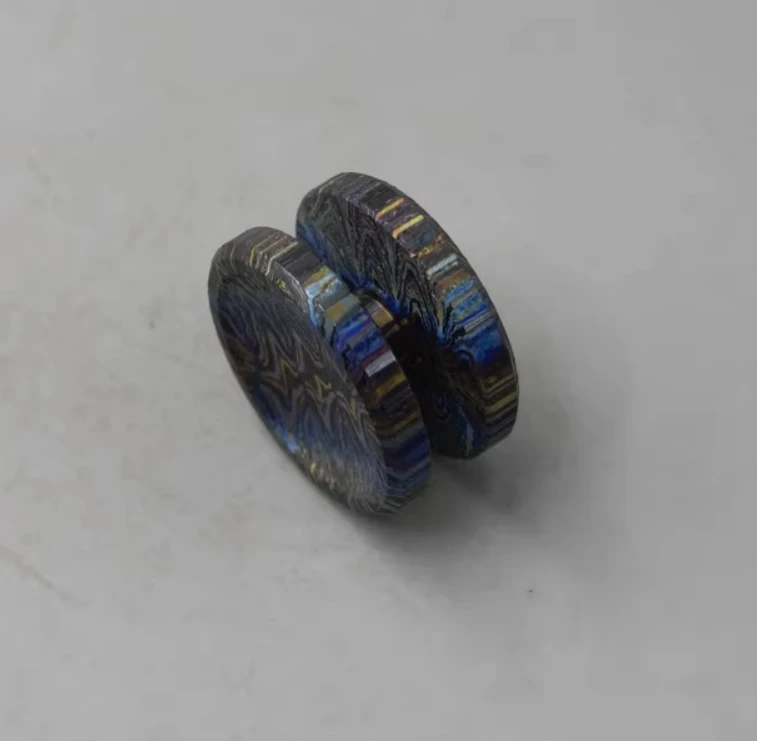 ใช้ EDC NJT ปุ่ม zircuti spinner ปลายนิ้ว gyroscope ของเล่นบีบอัด