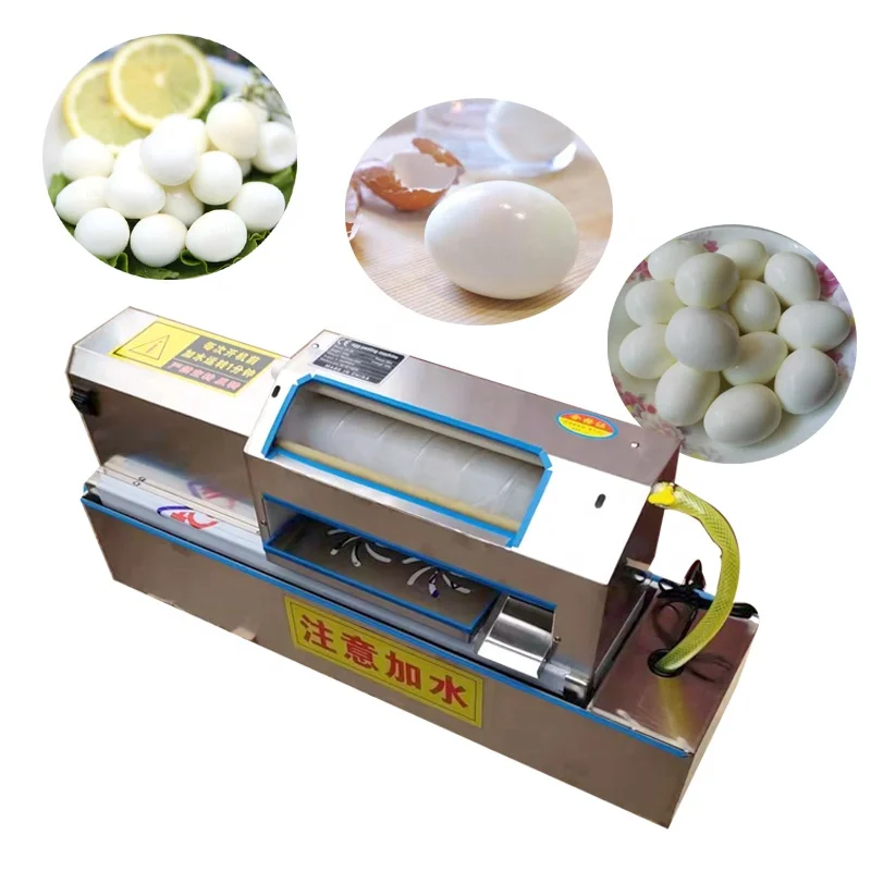 

Electric Eggs Shelling Machine Automatic Boiled Egg Shell Remover Machine Egg Peeling Machine
