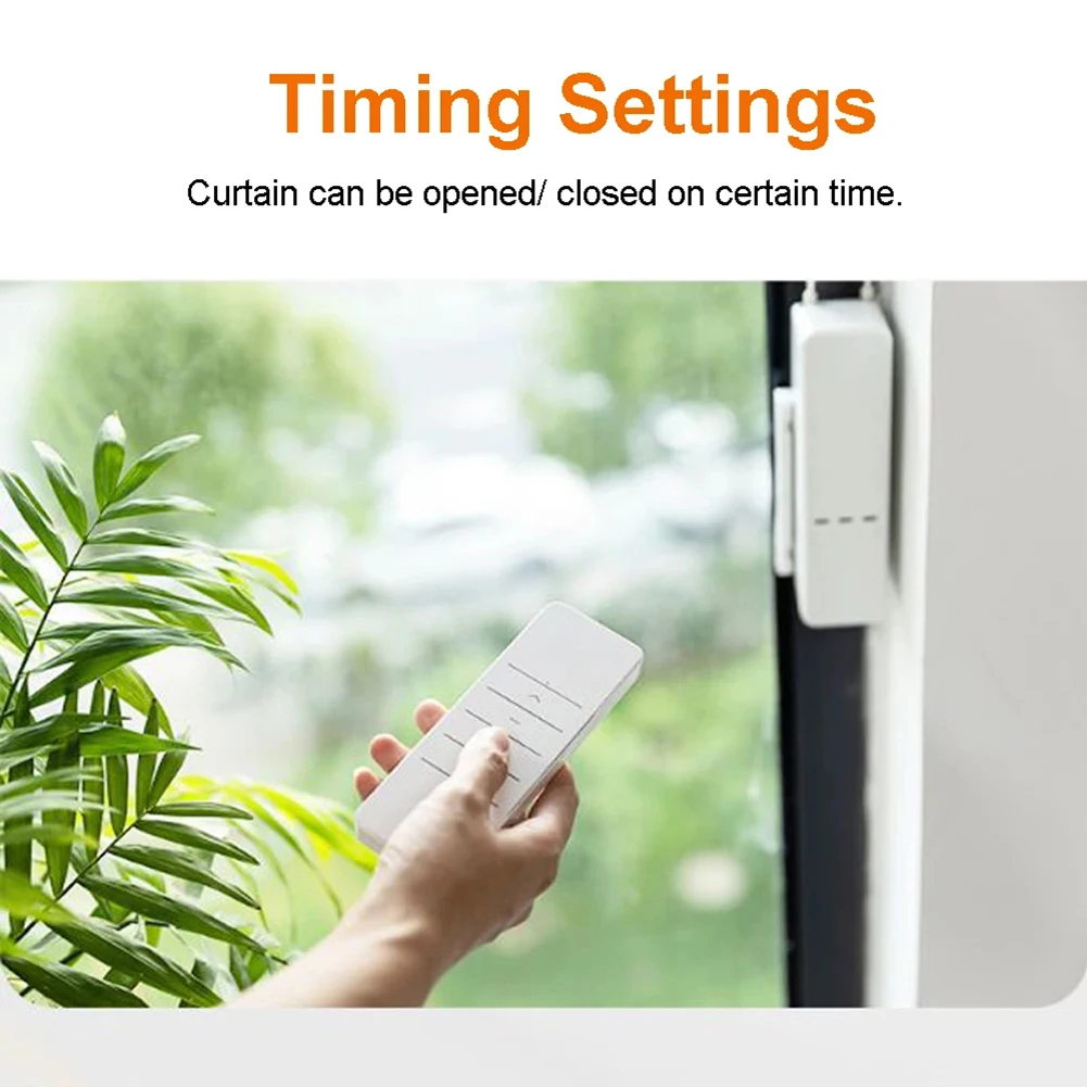 WiFi Smart Motor Electric Chain Roller Blinds Shade Shutter Drive RF Remote Automation Kit  Smart Life App via Alexa/Google