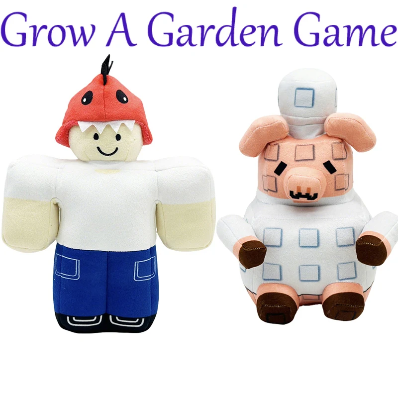 

Плюшевые куклы Grow a Garden, хлопковая кукла, игровая периферия, мужская кукла, мягкая кукла, милые игрушки для украшения комнаты, детский подарок на день рождения, 27 см