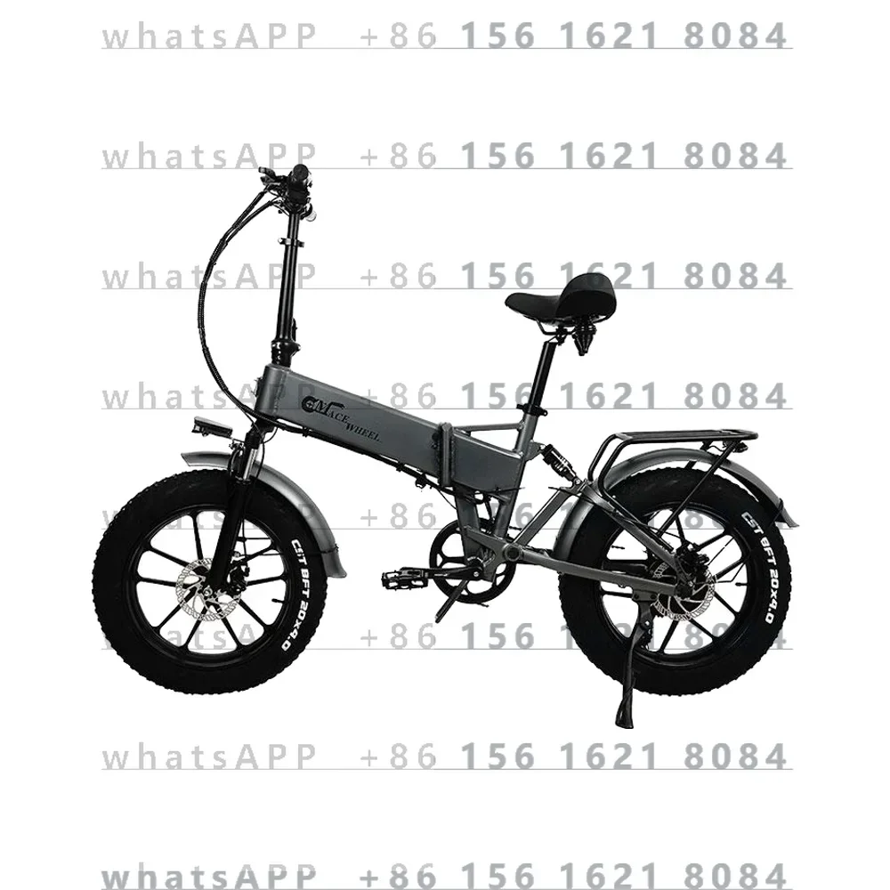 

750W 48V CST Electric Hybrid Bike Aluminum Alloy 20*4.0 Tire 36V Folding Electric Bike With 350W Motor Power