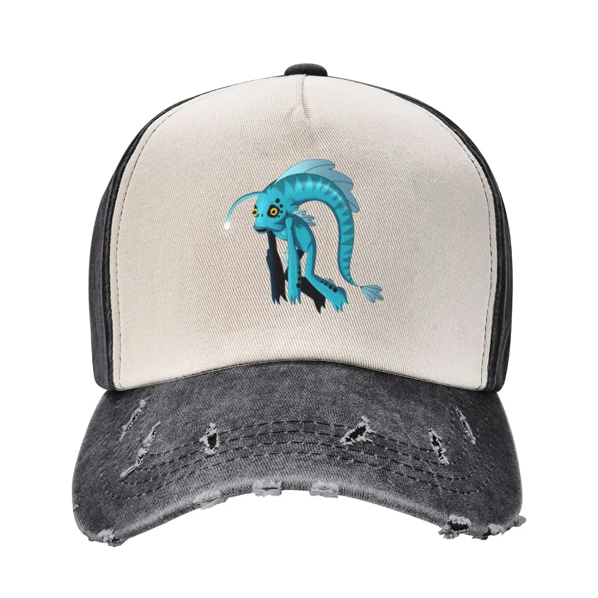 Anglerfish head Baseball Cap Sun Cap Rugby Sunhat Girl Men's