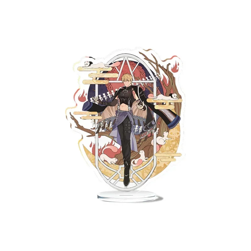 Anime Game Nu: Carnival Acrylic Stand Cartoon Cosplay Figures Olivine Kuya Eiden Desktop Decorative Standing Sign Model Plaque