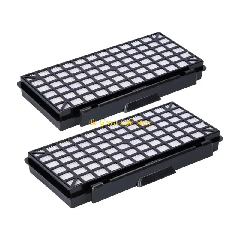 M7DF 2PCS مرشحات عالية الكفاءة مرشحات نظافة الفراغ مجموعة استبدال مرشح استبدال مناسبة ل BBZ154HF VZ154HFB
