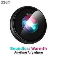 Traductor de voz AI ultrafino ZNP Z01, pantalla de traducción de voz inteligente magnética portátil profesional instantánea, Control táctil