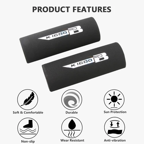 Imagen 2 del producto Esponja para empuñaduras de motocicleta, accesorios para manillar, para BMW K1600B Grand America K 1600 K1600 B 2017-2023 2021 2022