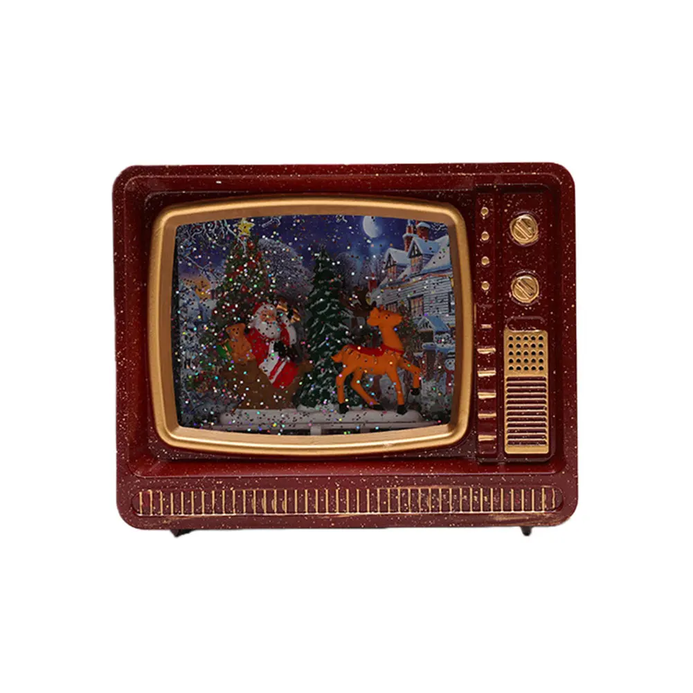 

Christmas Celebrations As Shown Christmas Music Box Festive Centerpiece Anxiety Relief Enchanting Holiday Scene Home Decor