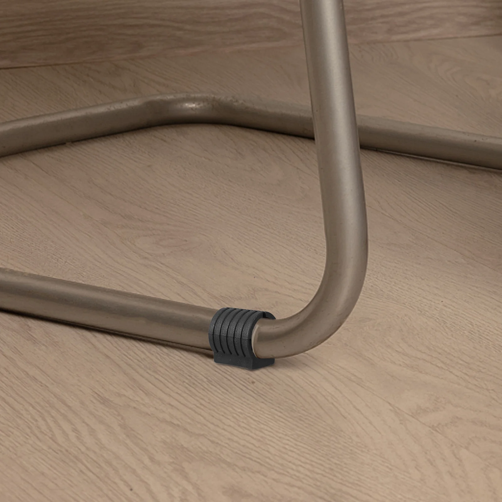 

10Pcs Arch Shape U-Shaped Chair Foot Covers Plastic Tubing Caps Floor Protectors for Stool Sled Furniture 19mm