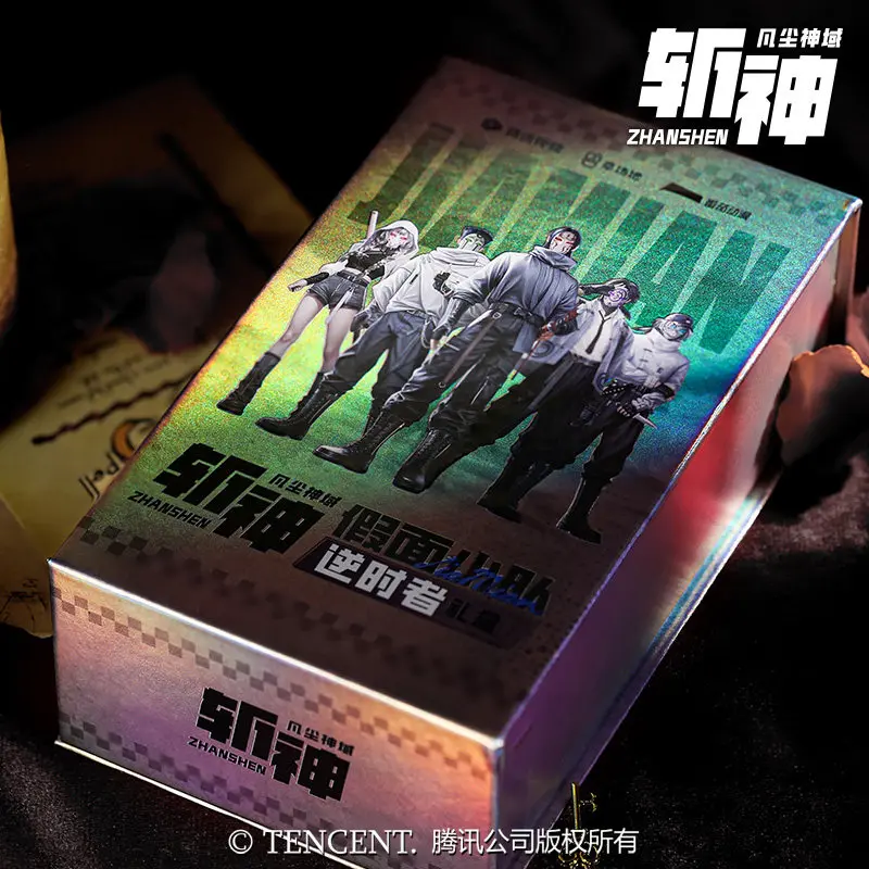 Zhan Shen Masked Squad Time Reversal Gift Box Anime Merchandise Collectible Gift Box Theme Cards By San Jiu Yin Yu