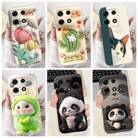 For Infinix Note 30 Pro Case X678B Silicone Cover Lovely Rabbit Panda Soft Matte Bumper For Infinix Note 30 30i Note30 VIP Funda