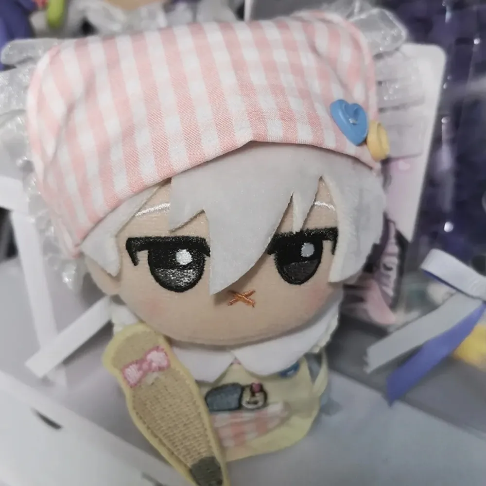 DIY الملابس المطبخ 10 سنتيمتر الملابس القطنية المئزر دعوى الملابس الزي الكرتون الحجاب فستان مجموعة الملحقات #1