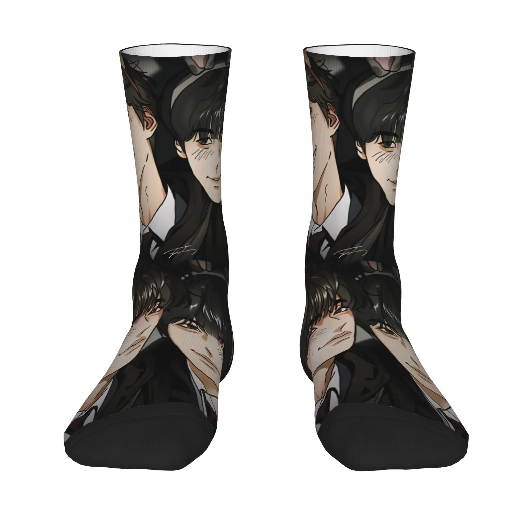 Kdrama Four Hands Two Sonatas Socks  Graphic Stockings Anti Skid Adults Men Socks High Quality Winter Vintage Running Socks