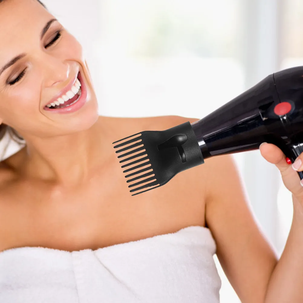 6Pcs Professional Hair Dryer Nozzle Diffuser Attachment Kit Precision Styling Versatile Curl Definition Frizz Reduction Portable