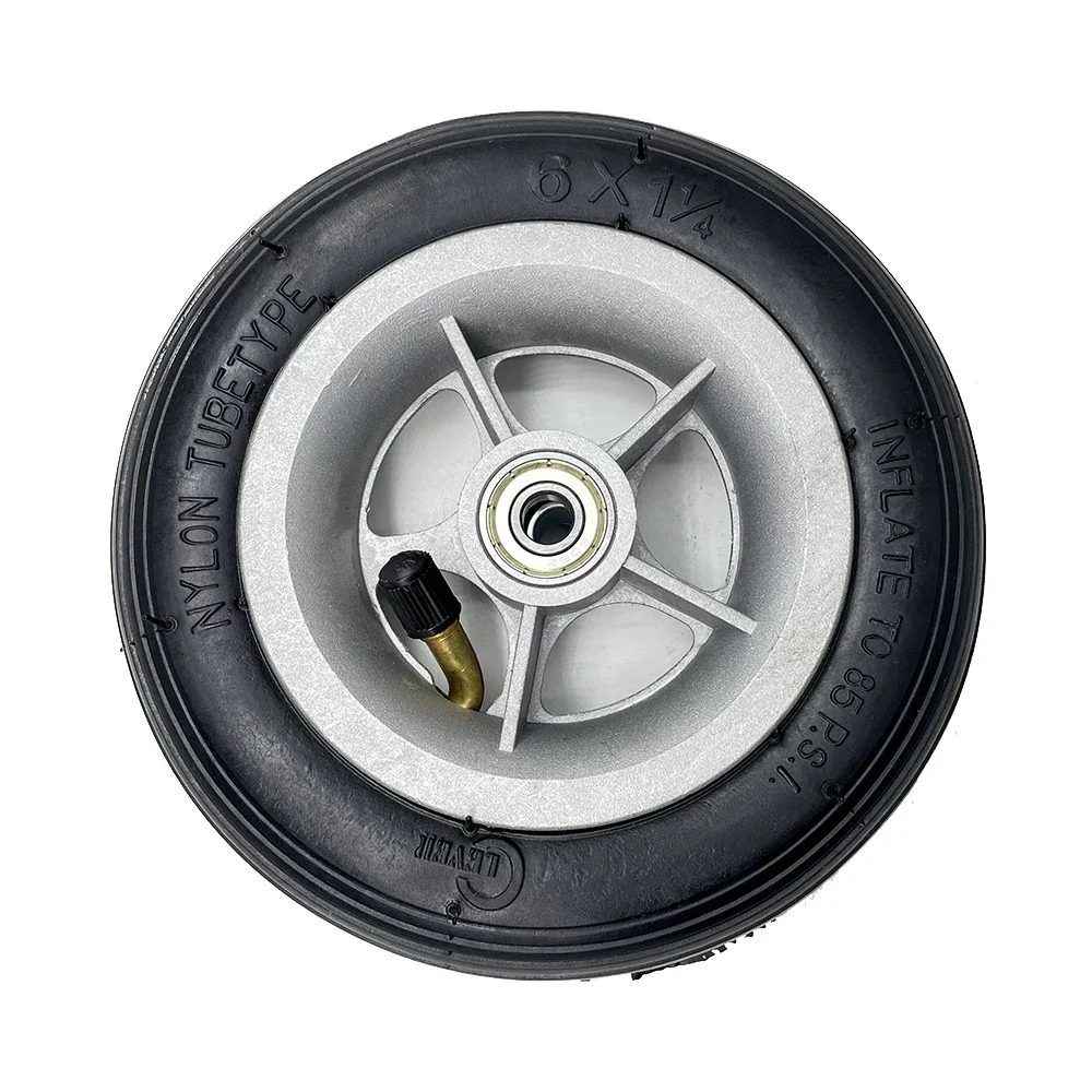 6 Inch 6x1 1/4 Wheel Pneumatic Inner Tube Outer Tire for Mini Foldable Electric Scooter Parts