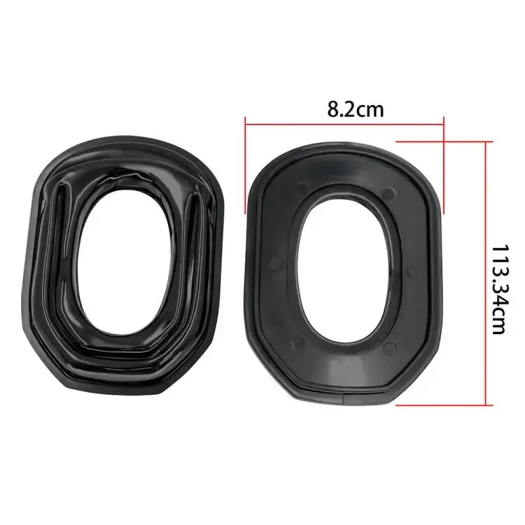 Ulepszone żelowe nauszniki do golenia Walker's Razor Earmuffs do golenia, Razor Digital, Razor Bluetooth, Razor XTRM Muffs, XCEL, XCEL BT